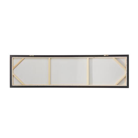 71" Gray Modern Framed Wall Art